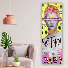 Lade das Bild in den Galerie-Viewer, Poster Abstraktes Frauen Portrait Panorama Hoch