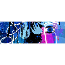 Lade das Bild in den Galerie-Viewer, Poster Abstraktes Gesicht Panorama