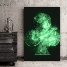 Lade das Bild in den Galerie-Viewer, Acrylglasbild Kartensymbol Modern Art Hochformat