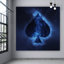 Lade das Bild in den Galerie-Viewer, Poster Abstraktes Kartensymbol No.1 Quadrat