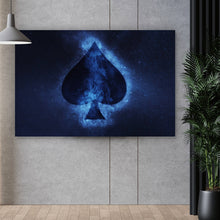 Lade das Bild in den Galerie-Viewer, Acrylglasbild Abstraktes Kartensymbol No.1 Querformat