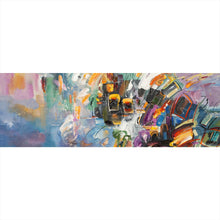 Lade das Bild in den Galerie-Viewer, Acrylglasbild Abstraktes Kunstwerk Panorama