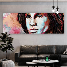 Lade das Bild in den Galerie-Viewer, Poster Abstraktes Männer Portrait Panorama