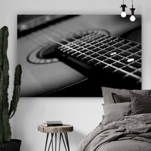 Lade das Bild in den Galerie-Viewer, Aluminiumbild Akustische Gitarre Querformat