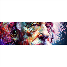 Lade das Bild in den Galerie-Viewer, Poster Albert Einstein Abstrakt Panorama