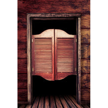 Lade das Bild in den Galerie-Viewer, Leinwandbild Alte Western Saloon Türe Hochformat