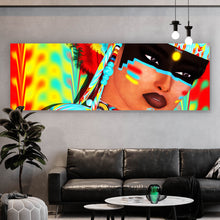 Lade das Bild in den Galerie-Viewer, Poster Amerikanischer Ureinwohner Digital Art Panorama