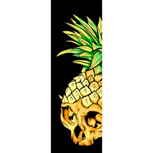 Lade das Bild in den Galerie-Viewer, Leinwandbild Ananas Schädel Modern Art Panorama Hoch