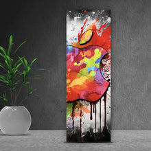 Lade das Bild in den Galerie-Viewer, Acrylglasbild Apfel Logo Modern Art Panorama Hoch
