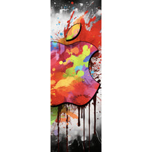 Lade das Bild in den Galerie-Viewer, Leinwandbild Apfel Logo Modern Art Panorama Hoch