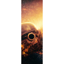 Lade das Bild in den Galerie-Viewer, Aluminiumbild Apokalypse Krieger Panorama Hoch