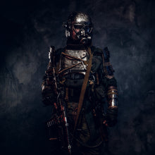 Lade das Bild in den Galerie-Viewer, Poster Apokalytischer Soldat Quadrat