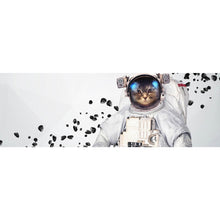 Lade das Bild in den Galerie-Viewer, Poster Astro Cat Modern Art Panorama