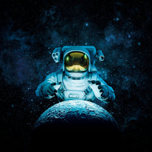 Lade das Bild in den Galerie-Viewer, Poster Astronaut in der Galaxie Quadrat