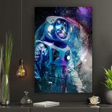 Lade das Bild in den Galerie-Viewer, Poster Astronauten Katze Hochformat