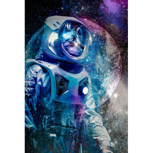 Lade das Bild in den Galerie-Viewer, Poster Astronauten Katze Hochformat