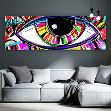 Lade das Bild in den Galerie-Viewer, Poster Auge Abstrakt Panorama