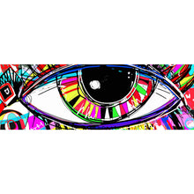 Lade das Bild in den Galerie-Viewer, Poster Auge Abstrakt Panorama