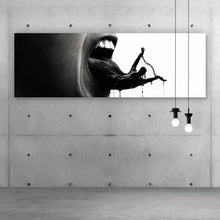 Lade das Bild in den Galerie-Viewer, Leinwandbild Bad Lie Panorama