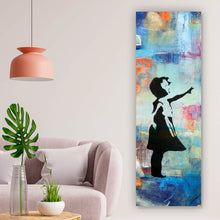 Lade das Bild in den Galerie-Viewer, Poster Banksy - Ballon Girl No.1 Panorama Hoch