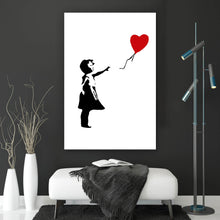 Lade das Bild in den Galerie-Viewer, Poster Banksy - Ballon Girl No.3 Hochformat