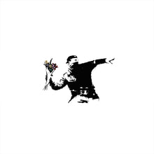 Lade das Bild in den Galerie-Viewer, Poster Banksy - Blumenwerfer Panorama