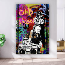 Lade das Bild in den Galerie-Viewer, Acrylglasbild Banksy Old School Hochformat