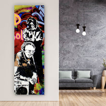 Lade das Bild in den Galerie-Viewer, Poster Banksy Old School Panorama Hoch