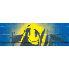 Lade das Bild in den Galerie-Viewer, Acrylglasbild Banksy - Smiley Panorama