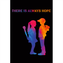Lade das Bild in den Galerie-Viewer, Poster Banksy - There is always Hope Hochformat