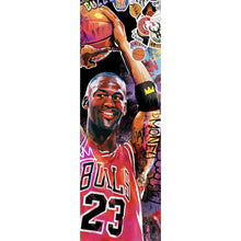 Lade das Bild in den Galerie-Viewer, Poster Basketball Bulls Pop Art Panorama Hoch