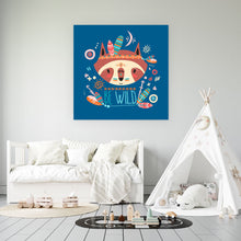 Lade das Bild in den Galerie-Viewer, Poster Be Wild Quadrat