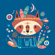 Lade das Bild in den Galerie-Viewer, Leinwandbild Be Wild Quadrat