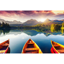 Lade das Bild in den Galerie-Viewer, Poster Bergsee in der Landschaft Querformat