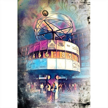 Lade das Bild in den Galerie-Viewer, Leinwandbild Berliner Kunstdesign Hochformat