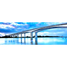 Lade das Bild in den Galerie-Viewer, Acrylglasbild Beton Brücke Panorama