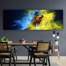 Lade das Bild in den Galerie-Viewer, Poster Blauer Ara Panorama