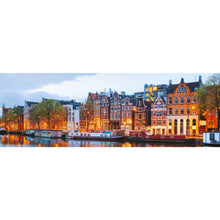 Lade das Bild in den Galerie-Viewer, Acrylglasbild Blick auf die Stadt Amsterdam Panorama