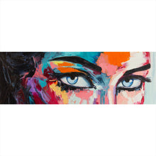 Lade das Bild in den Galerie-Viewer, Spannrahmenbild Blue Eyes Panorama