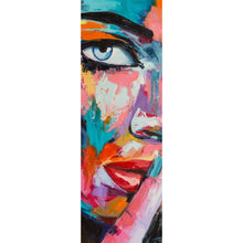 Lade das Bild in den Galerie-Viewer, Aluminiumbild Blue Eyes Panorama Hoch