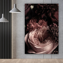 Lade das Bild in den Galerie-Viewer, Acrylglasbild Vintage Blumen No.2 Hochformat