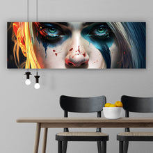 Lade das Bild in den Galerie-Viewer, Poster Blutige Harley Abstrakt Panorama
