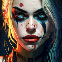 Lade das Bild in den Galerie-Viewer, Poster Blutige Harley Abstrakt Quadrat