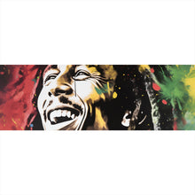 Lade das Bild in den Galerie-Viewer, Leinwandbild Bob Marley Aquarell Panorama