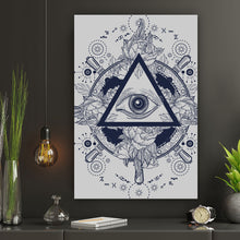 Lade das Bild in den Galerie-Viewer, Poster Boho Auge Hochformat