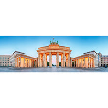 Lade das Bild in den Galerie-Viewer, Leinwandbild Brandenburger Tor Wahrzeichen Panorama