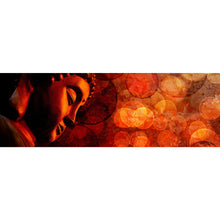 Lade das Bild in den Galerie-Viewer, Poster Bronze Zen Buddha Panorama