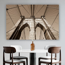Lade das Bild in den Galerie-Viewer, Poster Brooklyn Brücke Querformat