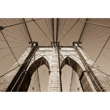 Lade das Bild in den Galerie-Viewer, Poster Brooklyn Brücke Querformat
