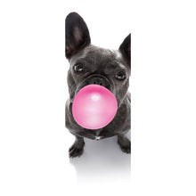 Lade das Bild in den Galerie-Viewer, Aluminiumbild Bubble Bulldogge Panorama Hoch